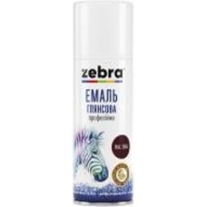 Эмаль аэрозольная ZEBRA профессиональная Акварель RAL 5010 синий глянец 400 мл