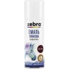 Эмаль аэрозольная ZEBRA профессиональная серия Акварель RAL 7046 серый глянец 400 мл