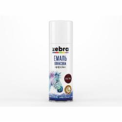 Эмаль аэрозольная ZEBRA серия Акварель RAL 8016 глянец 400 мл