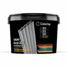 Грунтовка антикорозийная COLORINA Acril-Zink прозрачный глянец 3,5 кг