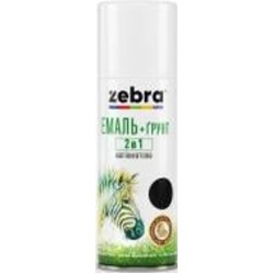 Эмаль-грунт ZEBRA серия Акварель 843 2в1 голубой полумат 400 мл