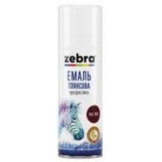 Эмаль аэрозольная ZEBRA серия Акварель 138 RAL 7035 светло-серый глянец 400 мл