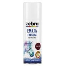 Эмаль аэрозольная ZEBRA серия Акварель 138 RAL 7035 светло-серый глянец 400 мл