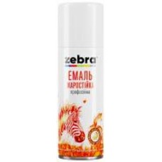 Эмаль аэрозольная ZEBRA серия Акварель 820 серебристый мат 400 мл