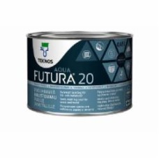 Краска TEKNOS FUTURA® AQUA 20 белый полумат 0,45 л