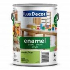 Эмаль акриловая LuxDecor Горная вершина серый мат 0,75 л