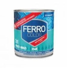 Грунт-эмаль Chemolak FERRO COLOR белый мат 2,5 л