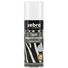 Грунт быстросохнущий ZEBRA профессиональный 90 черный мат 400 мл