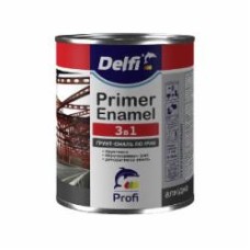 Грунт-эмаль Delfi тёмно-коричневый мат 0,9 л 0,9 кг