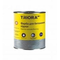 Краска акриловая Triora База TR для бетонных полов шелковистый мат 2,8 л
