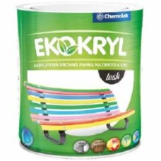 Эмаль акриловая Chemolak EKOKRYL LESK 0100 белый глянець 0,6 л
