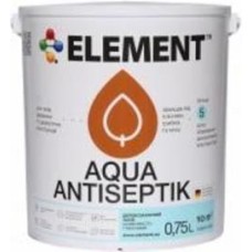 Лазурь-антисептик Element Aqua дуб шовковистий глянець 0,75 л