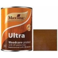 Декоративное и защитное средство для древесины Maxima Ultra красное дерево глянец 0,75 л