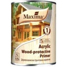Грунтовка Maxima Acrylic Primer бесцветный не создает пленку 0,75 л