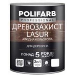 Лазурь Polifarb Деревозащита тик глянец 2,2 кг