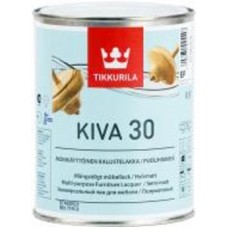 Лак Kiva 30 TIKKURILA полумат 0,9 л