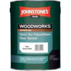 Лак для пола Quick Dry Polyurethane Floor Varnish Johnstone's глянец бесцветный 2,5 л