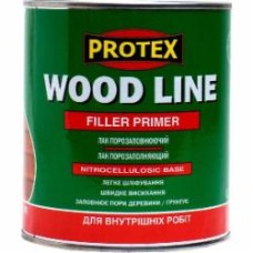 Лак грунтовочный порозаполняющий Wood Line Protex мат 0,7 л