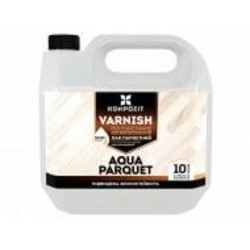 Лак паркетный AQUA PARQUET Kompozit шелковистый мат 1 л