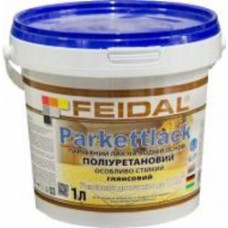 Лак паркетный Acryl Parkettlack Feidal глянец 1 л прозрачный