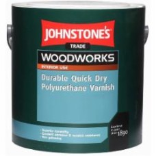 Лак мебельный Durable Quick Dry Polyuretane Varnish Johnstone's напівмат бесцветный 0,75 л