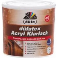Лак панельный Dufatex Acryl Klarlack Dufa глянец прозрачный 0,75 л