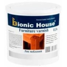 Лак мебельный Bionic House мат прозрачный 0,8 л 0,8 кг