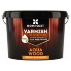 Лак мебельный AQUA WOOD Kompozit глянец 0,75 л бесцветный
