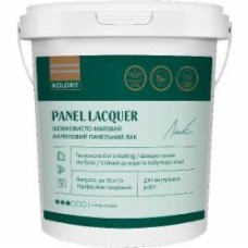Лак Panel Lacquer база ЕP Kolorit шелковистый мат 2 л бесцветный