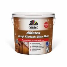 Лак панельний Düfatex Acryl Klarlack Matt глубокий мат прозрачный 5 л