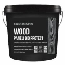 Лак Wood Paneli Bio Protect база ЕР Farbmann мат бесцветный 9 л