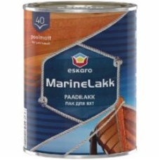 Лак для лодок Marine Lakk 40 Eskaro полумат 0,95 л
