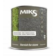Лак для камня MIKS Color мокрый эффект 0,8 л