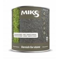 Лак для камня MIKS Color мокрый эффект 0,8 л