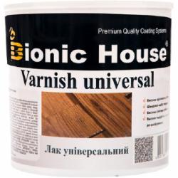 Лак универсальный L001 Bionic House полумат прозрачный 0,8 л