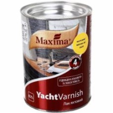 Лак высококачественный яхтный Maxima мат бесцветный 0,75 л