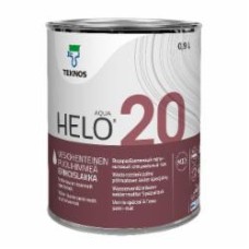 Лак Helo AQUA 20 TEKNOS полумат 0,9 л бесцветный