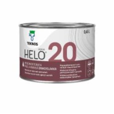Лак HELO® AQUA 20 TEKNOS полумат бесцветный 0,45 л