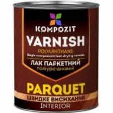 Лак паркетный полиуретановый Kompozit шелковистый мат 2,5 л Лак паркетный полиуретановый Kompozit шелковистый мат 2,5 л