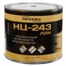 Лак НЦ-243 Хімрезерв PRO мат бесцветный 0,8 кг