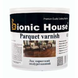 Лак паркетный Bionic House полумат прозрачный 0,8 л