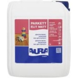 Лак паркетный Luxpro Parkett Elit Aura полумат 5 л прозрачный