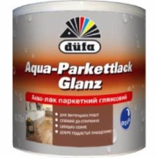 Лак Aqua-Parkettlack Glanz Dufa глянец прозрачный 0,75 л