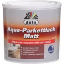 Лак паркетный Aqua-Parkettlack Dufa мат прозрачный 0,75 л