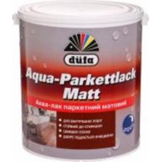 Лак паркетный Aqua-Parkettlack Dufa полумат прозрачный 2,5 л