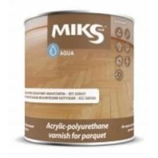 Лак акриловый MIKS Color глянец прозрачный 0,75 л