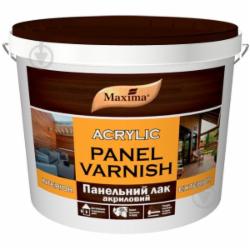 Лак панельный Maxima шелковистый мат прозрачный 0,9 кг