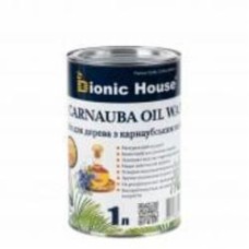 Масло Bionic House Oli wax с карнаубским воском глянец 1 л