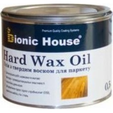 Масло Bionic House Hard Wax Oil с воском для паркету шелковистый мат 0,5 л