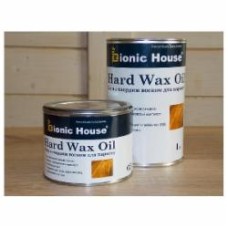 Масло Bionic House Hard Wax Oil с воском для паркету шелковистый мат 1 л